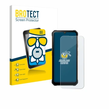 Parte frontale di una confezione del prodotto con il logo del marchio BROTECT. Accanto è raffigurato il dispositivo Hammer Iro