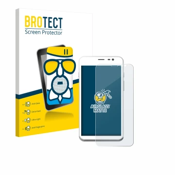 Parte frontale di una confezione del prodotto con il logo del marchio BROTECT. Accanto è raffigurato il dispositivo Pax CCV Fl