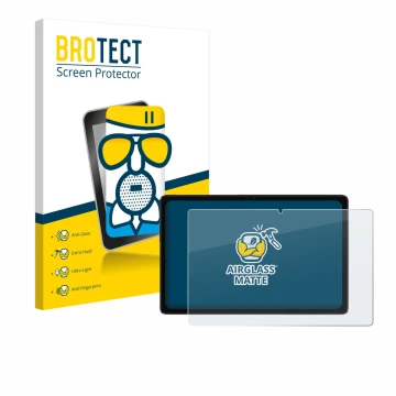 Parte frontale di una confezione del prodotto con il logo del marchio BROTECT. Accanto è raffigurato il dispositivo ZTE Blade 