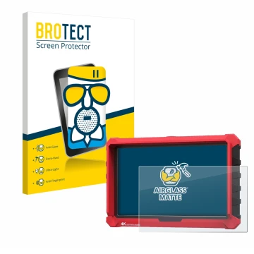 Parte frontale di una confezione del prodotto con il logo del marchio BROTECT. Accanto è raffigurato il dispositivo Lilliput A