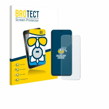 Parte frontale di una confezione del prodotto con il logo del marchio BROTECT. Accanto è raffigurato il dispositivo Huawei Pur