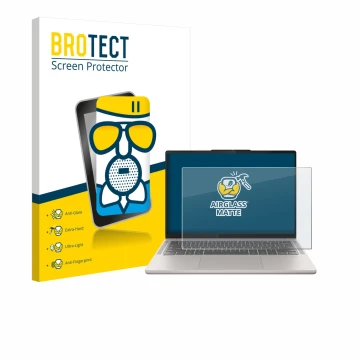Parte frontale di una confezione del prodotto con il logo del marchio BROTECT. Accanto è raffigurato il dispositivo Lenovo Chr