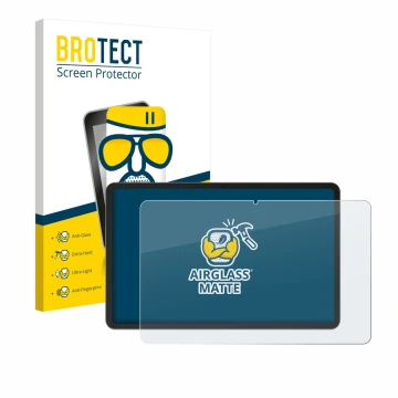 Parte frontale di una confezione del prodotto con il logo del marchio BROTECT. Accanto è raffigurato il dispositivo Doogee V P