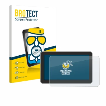 Parte frontale di una confezione del prodotto con il logo del marchio BROTECT. Accanto è raffigurato il dispositivo Bambu Lab 