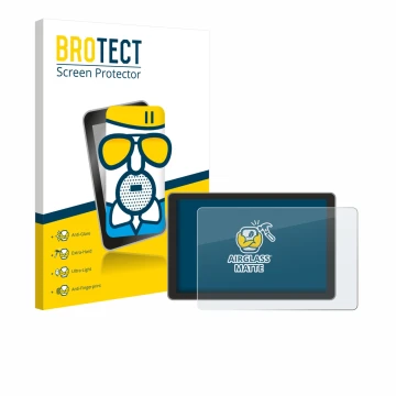 Parte frontale di una confezione del prodotto con il logo del marchio BROTECT. Accanto è raffigurato il dispositivo Victron En