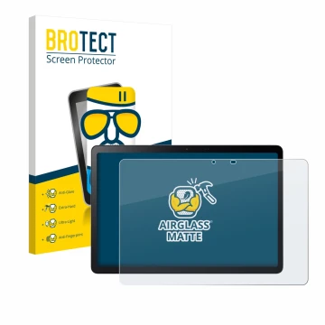 Parte frontale di una confezione del prodotto con il logo del marchio BROTECT. Accanto è raffigurato il dispositivo Acer Iconi
