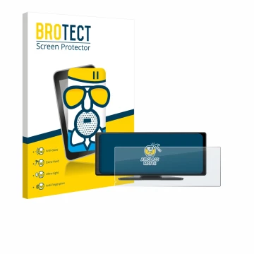 Parte frontale di una confezione del prodotto con il logo del marchio BROTECT. Accanto è raffigurato il dispositivo Carpuride 