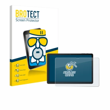 Parte frontale di una confezione del prodotto con il logo del marchio BROTECT. Accanto è raffigurato il dispositivo VALE Table