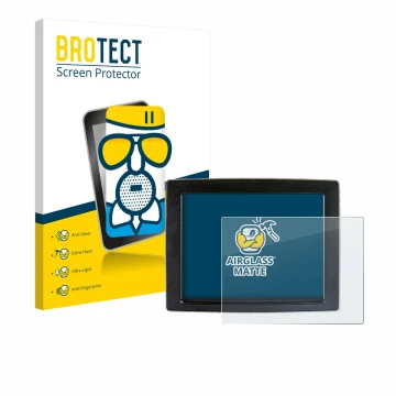 Parte frontale di una confezione del prodotto con il logo del marchio BROTECT. Accanto è raffigurato il dispositivo John Deere