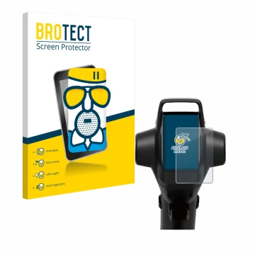 Parte frontale di una confezione del prodotto con il logo del marchio BROTECT. Accanto è raffigurato il dispositivo Segway GT3