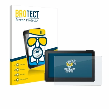 Parte frontale di una confezione del prodotto con il logo del marchio BROTECT. Accanto è raffigurato il dispositivo Interphone