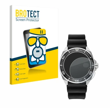 Parte frontale di una confezione del prodotto con il logo del marchio BROTECT. Accanto è raffigurato il dispositivo Seiko Pros