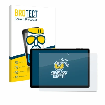 Parte frontale di una confezione del prodotto con il logo del marchio BROTECT. Accanto è raffigurato il dispositivo RUSHAR A14