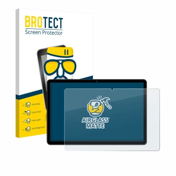 Parte frontale di una confezione del prodotto con il logo del marchio BROTECT. Accanto è raffigurato il dispositivo RUSHAR M90