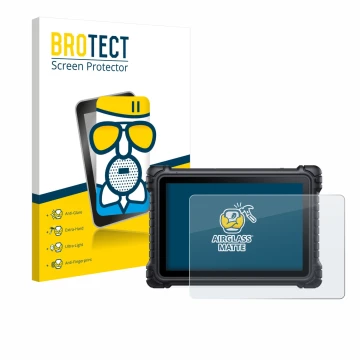 Parte frontale di una confezione del prodotto con il logo del marchio BROTECT. Accanto è raffigurato il dispositivo iCarsoft C