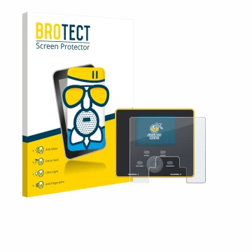 Parte frontale di una confezione del prodotto con il logo del marchio BROTECT. Accanto è raffigurato il dispositivo Junsi iCha