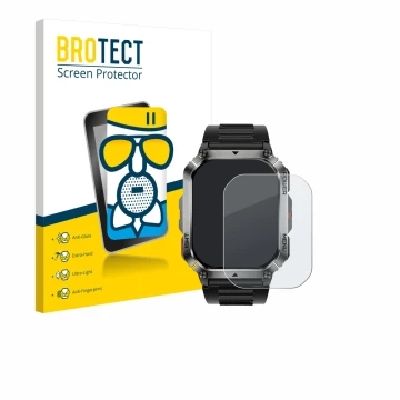 Parte frontale di una confezione del prodotto con il logo del marchio BROTECT. Accanto è raffigurato il dispositivo Iowodo W70