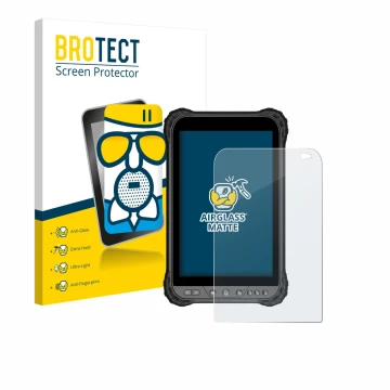 Parte frontale di una confezione del prodotto con il logo del marchio BROTECT. Accanto è raffigurato il dispositivo Zoomsmart 