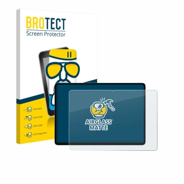 Parte frontale di una confezione del prodotto con il logo del marchio BROTECT. Accanto è raffigurato il dispositivo Honor Magi