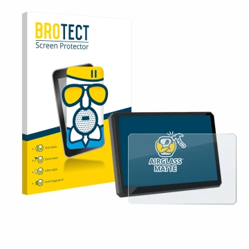 Parte frontale di una confezione del prodotto con il logo del marchio BROTECT. Accanto è raffigurato il dispositivo Carpuride 