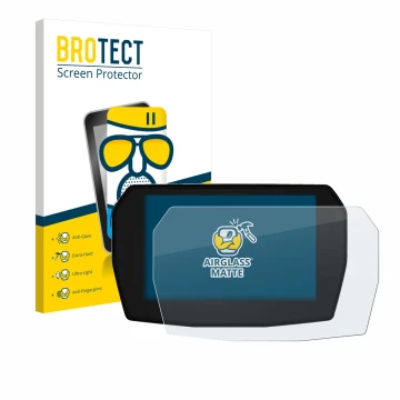 Parte frontale di una confezione del prodotto con il logo del marchio BROTECT. Accanto è raffigurato il dispositivo Ducati Str