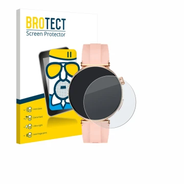 Parte frontale di una confezione del prodotto con il logo del marchio BROTECT. Accanto è raffigurato il dispositivo Knauermann
