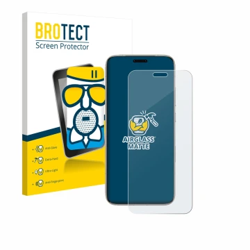 Parte frontale di una confezione del prodotto con il logo del marchio BROTECT. Accanto è raffigurato il dispositivo Honor Magi