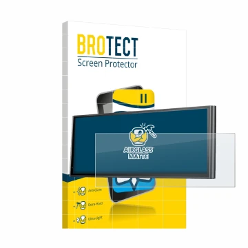 Parte frontale di una confezione del prodotto con il logo del marchio BROTECT. Accanto è raffigurato il dispositivo Krunia 9.2