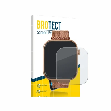 Parte frontale di una confezione del prodotto con il logo del marchio BROTECT. Accanto è raffigurato il dispositivo Techmade M