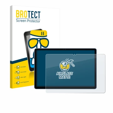 Parte frontale di una confezione del prodotto con il logo del marchio BROTECT. Accanto è raffigurato il dispositivo Itel Vista