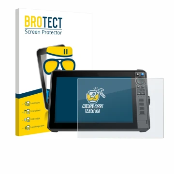 Parte frontale di una confezione del prodotto con il logo del marchio BROTECT. Accanto è raffigurato il dispositivo Lowrance H