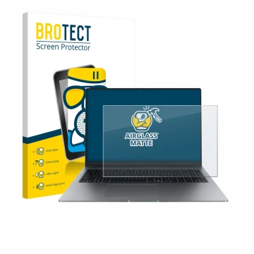 Parte frontale di una confezione del prodotto con il logo del marchio BROTECT. Accanto è raffigurato il dispositivo Honor Magi