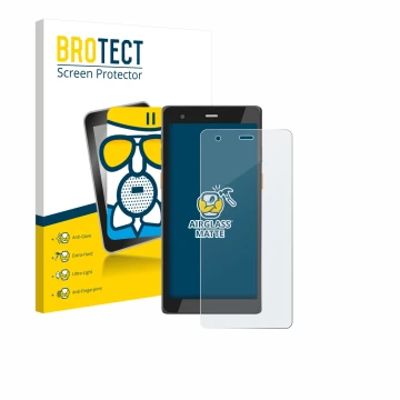 Parte frontale di una confezione del prodotto con il logo del marchio BROTECT. Accanto è raffigurato il dispositivo Scorpion 6
