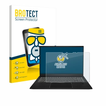 Parte frontale di una confezione del prodotto con il logo del marchio BROTECT. Accanto è raffigurato il dispositivo MSI Summit