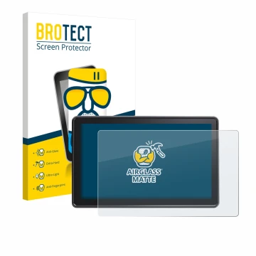 Parte frontale di una confezione del prodotto con il logo del marchio BROTECT. Accanto è raffigurato il dispositivo Osee G7 Pr