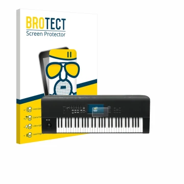 Parte frontale di una confezione del prodotto con il logo del marchio BROTECT. Accanto è raffigurato il dispositivo KORG Nauti