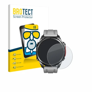 Parte frontale di una confezione del prodotto con il logo del marchio BROTECT. Accanto è raffigurato il dispositivo Doogee Any