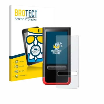 Parte frontale di una confezione del prodotto con il logo del marchio BROTECT. Accanto è raffigurato il dispositivo ThermoMave