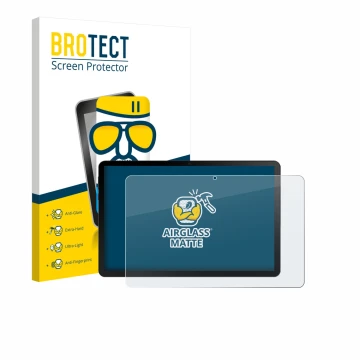 Parte frontale di una confezione del prodotto con il logo del marchio BROTECT. Accanto è raffigurato il dispositivo Ainmel G9 