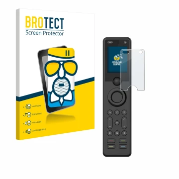 Parte frontale di una confezione del prodotto con il logo del marchio BROTECT. Accanto è raffigurato il dispositivo Sofabaton 