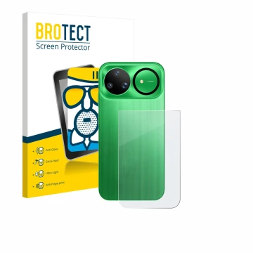 Parte frontale di una confezione del prodotto con il logo del marchio BROTECT. Accanto è raffigurato il dispositivo Huawei Nov