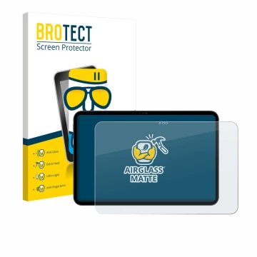 Parte frontale di una confezione del prodotto con il logo del marchio BROTECT. Accanto è raffigurato il dispositivo Blackview 