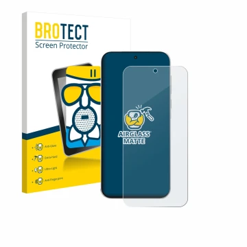 Parte frontale di una confezione del prodotto con il logo del marchio BROTECT. Accanto è raffigurato il dispositivo OnePlus Tu