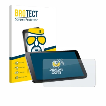 Parte frontale di una confezione del prodotto con il logo del marchio BROTECT. Accanto è raffigurato il dispositivo RiderNav R