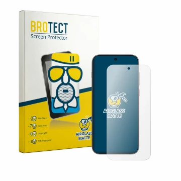 Parte frontale di una confezione del prodotto con il logo del marchio BROTECT. Accanto è raffigurato il dispositivo Oppo Find 