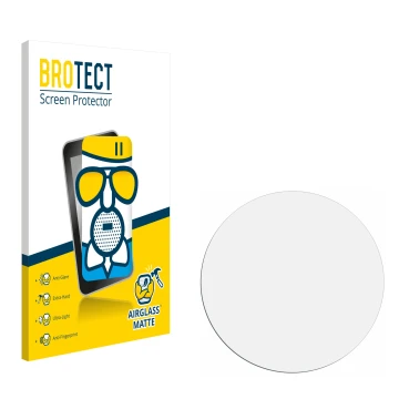 Parte frontale di una confezione del prodotto con il logo del marchio BROTECT. Accanto si trova la protezione per lo schermo c