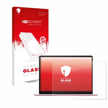 Parte frontale di una confezione del prodotto con il logo del marchio upscreen. Accanto è raffigurato il dispositivo Huawei Ma