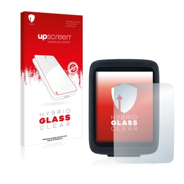 Parte frontale di una confezione del prodotto con il logo del marchio upscreen. Accanto è raffigurato il dispositivo Sigma BC 