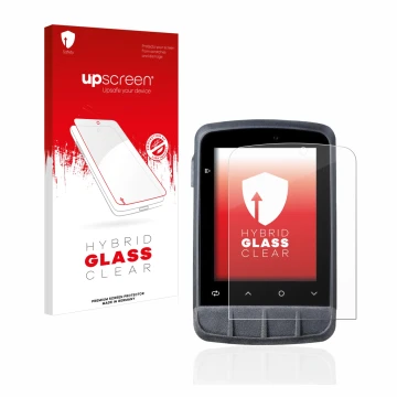Parte frontale di una confezione del prodotto con il logo del marchio upscreen. Accanto è raffigurato il dispositivo Giant Das
