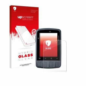 Parte frontale di una confezione del prodotto con il logo del marchio upscreen. Accanto è raffigurato il dispositivo Giant Das